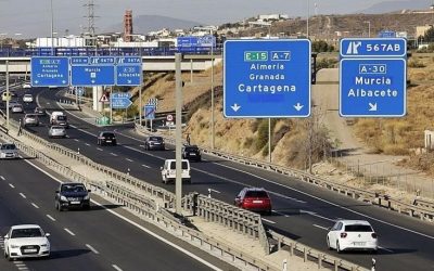 Reverdecimiento de las carreteras en Murcia
