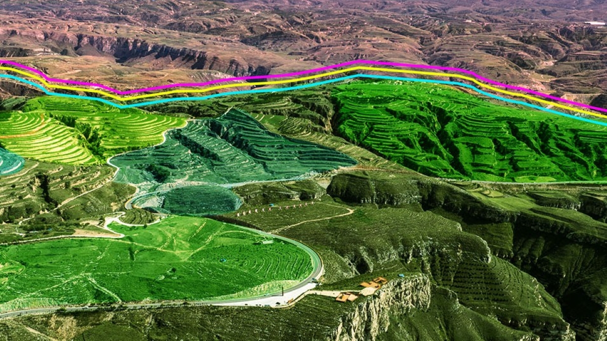 La restauración del suelo transforma la meseta de Loess en un referente mundial