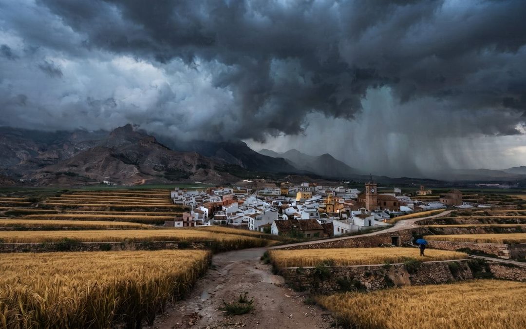 Llueve en Calasparra